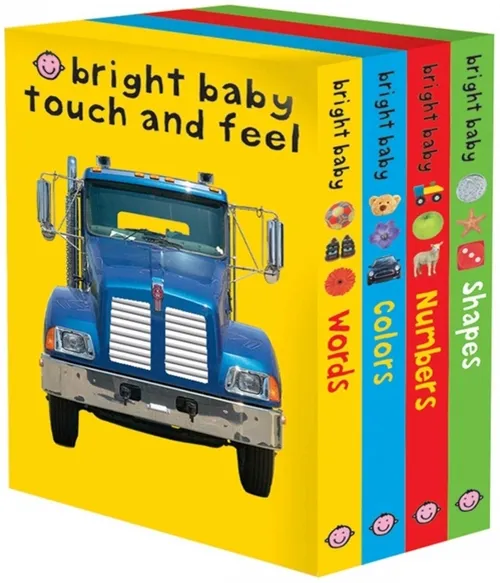 Bright Baby Touch & Feel - Small 4 Pack Books