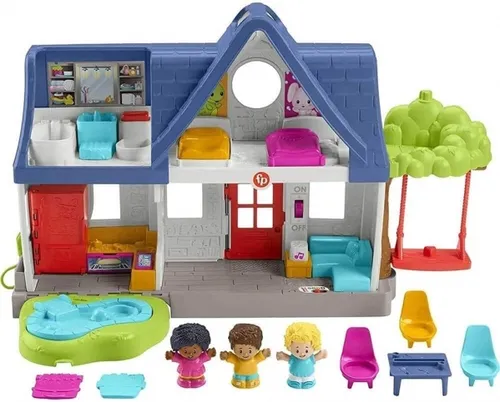 Fisher-Price Little People Play House, Electronic Playset