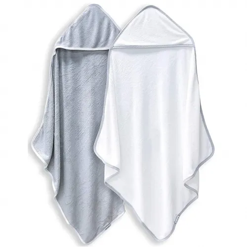 2 Pack Hooded Baby Bath Towel