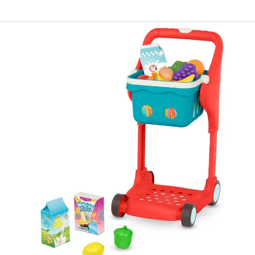 B. toys Musical Shopping Cart & Play Food