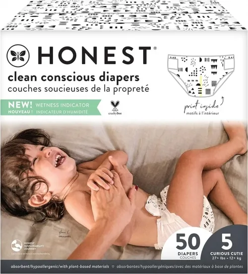 The Honest Company Clean Conscious Diapers - Approx 50-70 diapers