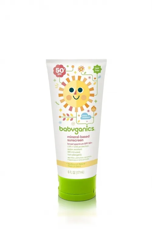 Babyganics Sunscreen Lotion 50 SPF, 6oz