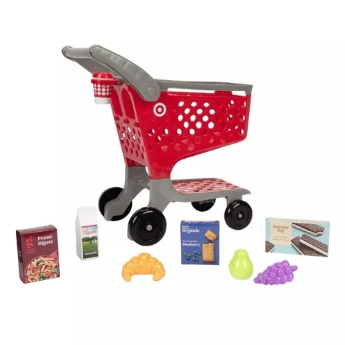 Target Toy Shopping Cart & Play Food