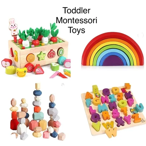 Toddler Wooden Montessori Package