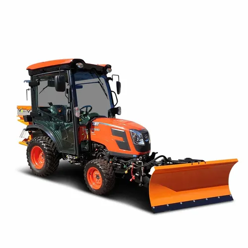 Sidewalk Tractor with Snow Plow (4000 Lbs)