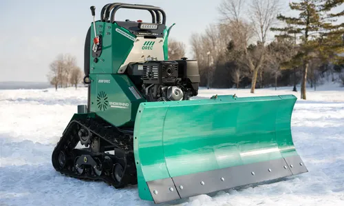 Sidewalk Track Snow Pusher