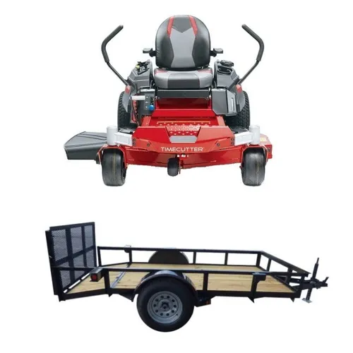 Toro Zero Turn Mower & Trailer
