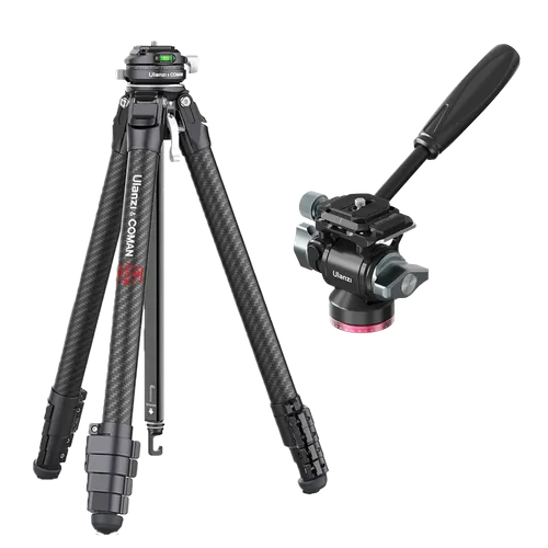 Ulanzi Zero F38 Travel Tripod + U-190 Mini Fluid Head