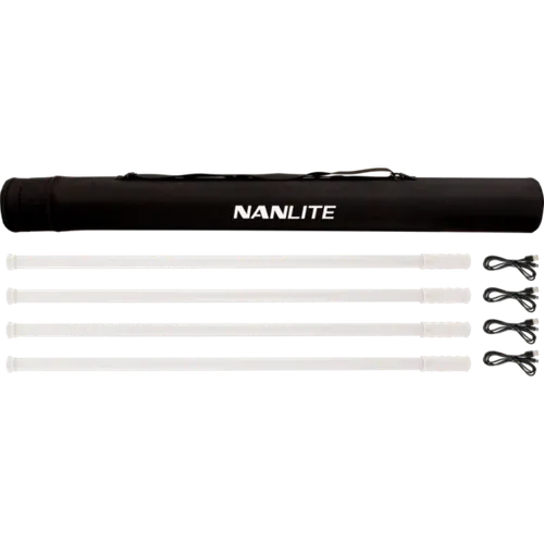 8W PavoTube T8-7X RGB led fénycső szett 4 (beépített akku) NANLITE