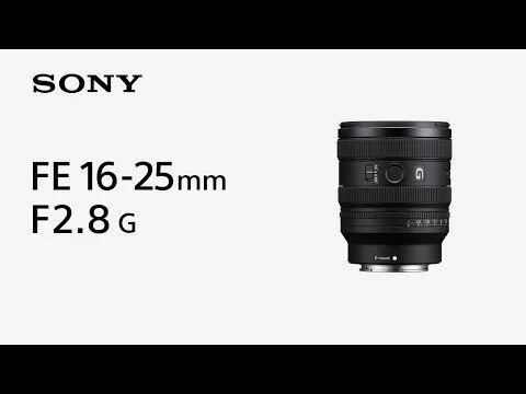 Sony FE 16-25 mm f/2.8 G objektív