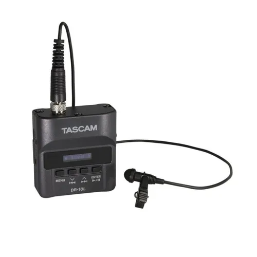 TASCAM DR-10L hangrögzítő csiptetős mikrofonnal