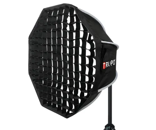 TRIOPO 90 cm bowens octabox quick-setup (méhsejtráccsal)