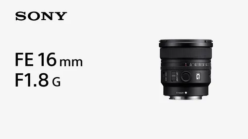 Sony FE 16 mm f/1.8 G objektív