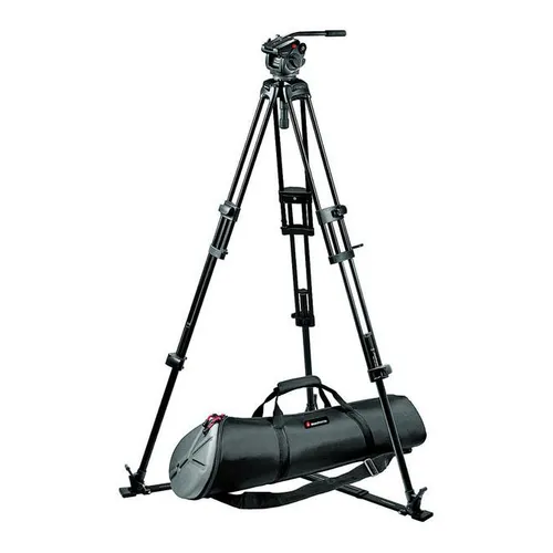 MANFROTTO 525MVB állvány 501HDV fejjel