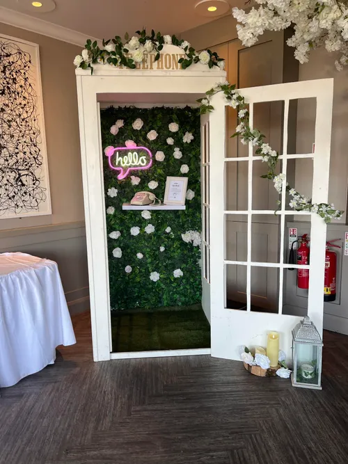 Audio Guest Book/Video Booth Phone Box