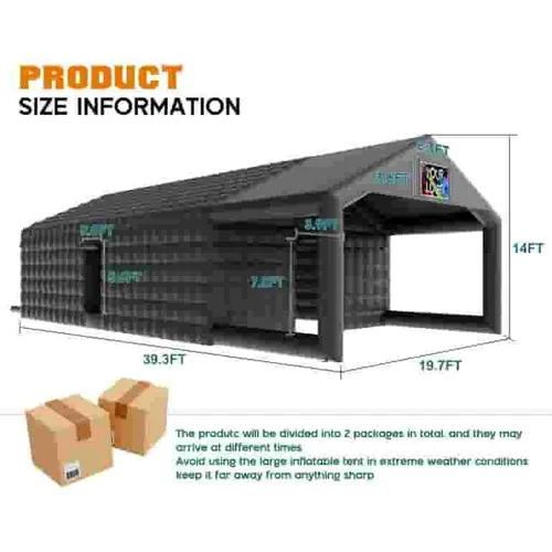 Party | Night Club Tent Black