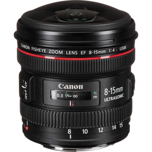 Canon EF 8-15mm f4L Fisheye USM