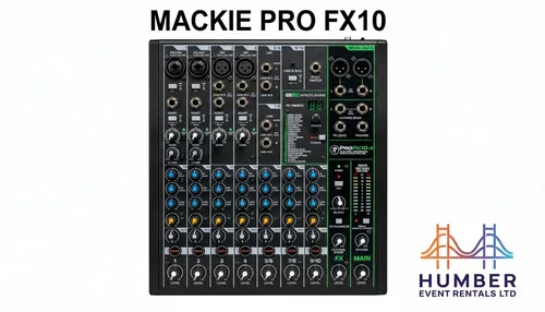 Mackie PRO FX10 Professional 10-Channel Analog Mixing Console