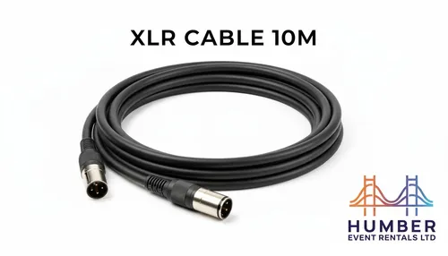 10M XLR Cable Rental | Professional Audio Connections
