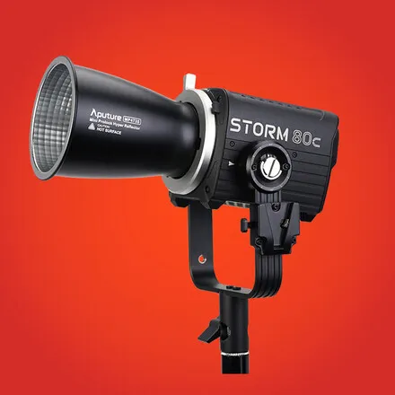 Aputure Storm 80C Kit + Fresnal Lens