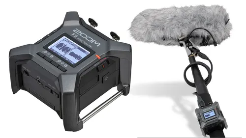 Audio Kit Boom Mic + Recorder Zoom F3