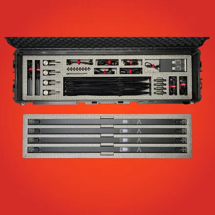 Aputure INFINIBAR PB12 RGB LED Light Panel (4', 4-Light Kit)