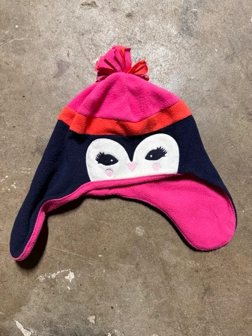 Youth M: Penguin eyes (pink, orange, back)