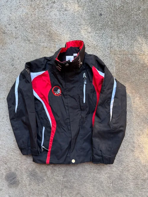 10T: Descente, Black w/Red & White