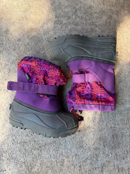 13T: Columbia, Purple w/diamong print