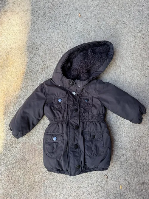 12-18 mo: Gap, Black with black fleece lining