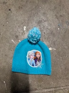 Toddler: Frozen Beanie (baby blue)