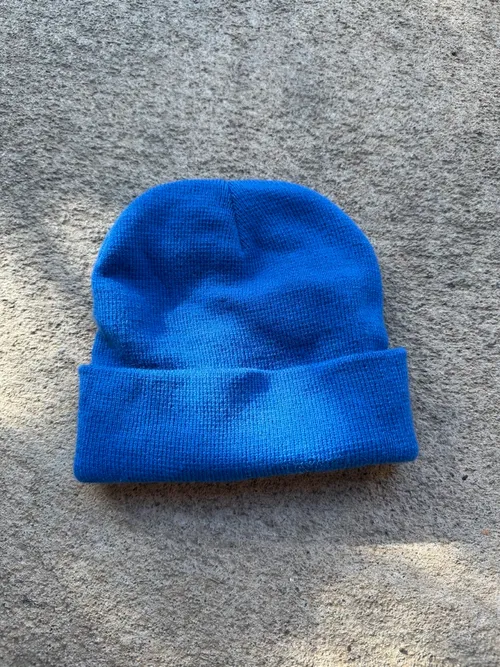 One Size: , Adult Blue beanie