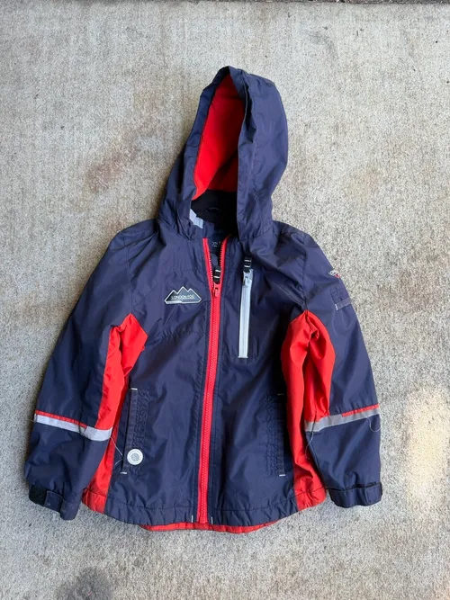 6T: London Fog, Blue w/Red