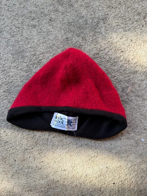 One Size: Icelandic, Red beanie