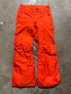 Womens XS: The North Face Pants (Orange)