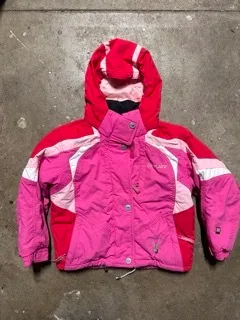 5T: Spyder Pink w/White and Red Jacket
