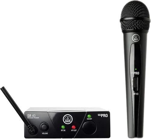 Microfono wireless VMS 40 mini AKG vocal noleggio