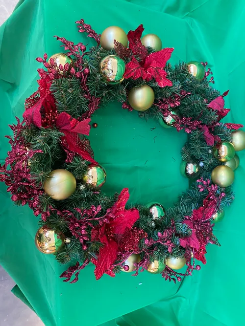 Noleggio Ghirlanda Natalizia diametro 50cm