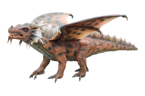 Drago rosso animatronico a noleggio per eventi ed esposizioni