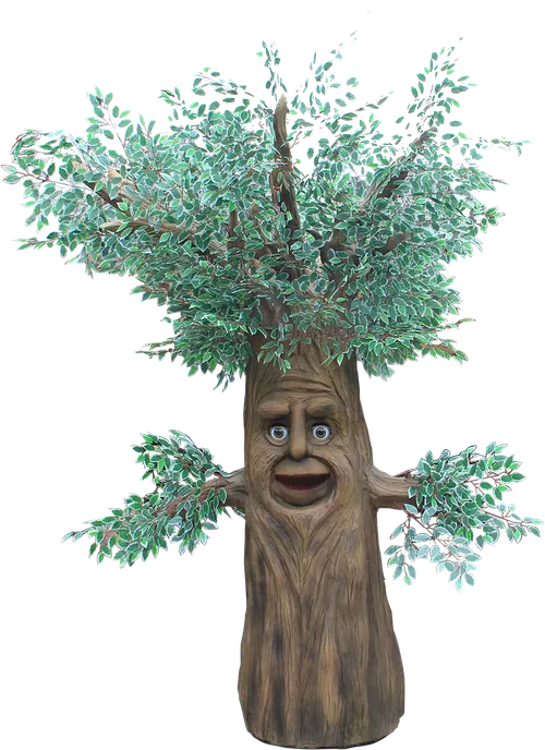 Albero animatronico parlante a noleggio -Albero Verde
