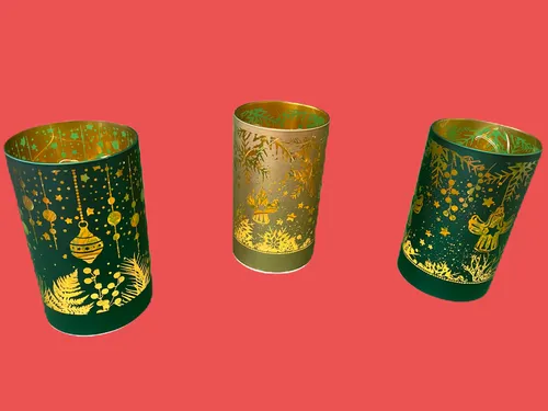 Lampade natalize cilindro led h15cm