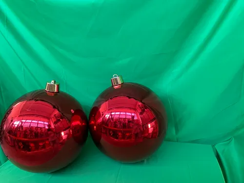 Noleggio Palle di Natale Rosse Diam.30cm