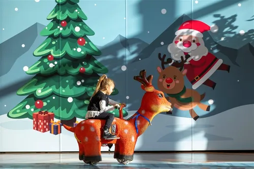 Noleggio Renna da cavalcare elettrica H120