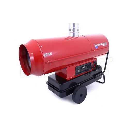 Noleggio generatore di aria calda gasolio ampie superfici EC55 - 51kw