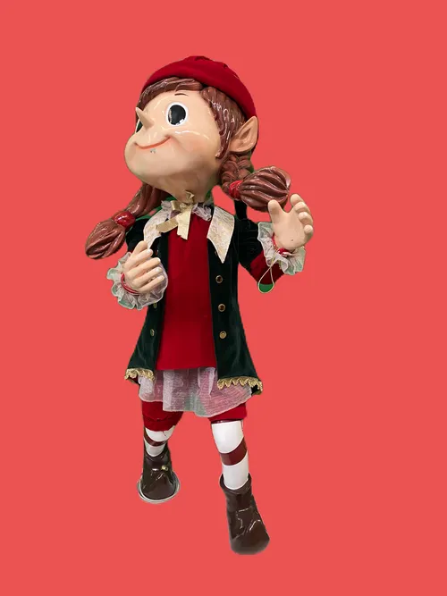Noleggio Elfo animatronico femmina elegante H120