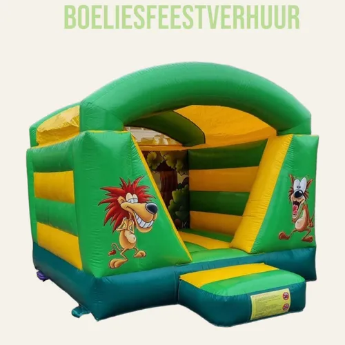 Jungle met dak - verharde ondergrond bundel