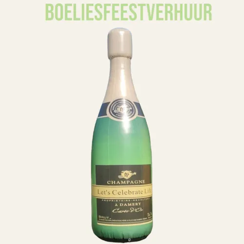 Champagnefles - Lets celebrate life!