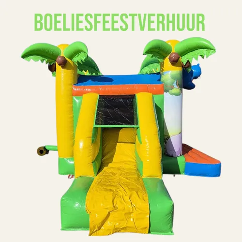 Springkussen Jungle Nijlpaard