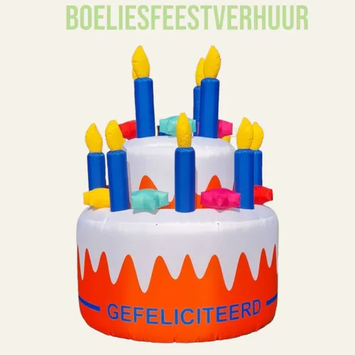 De gigantische taart!