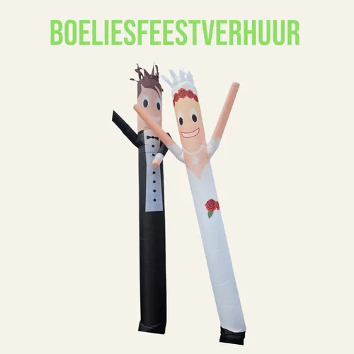 Getrouwde koppel skydancers